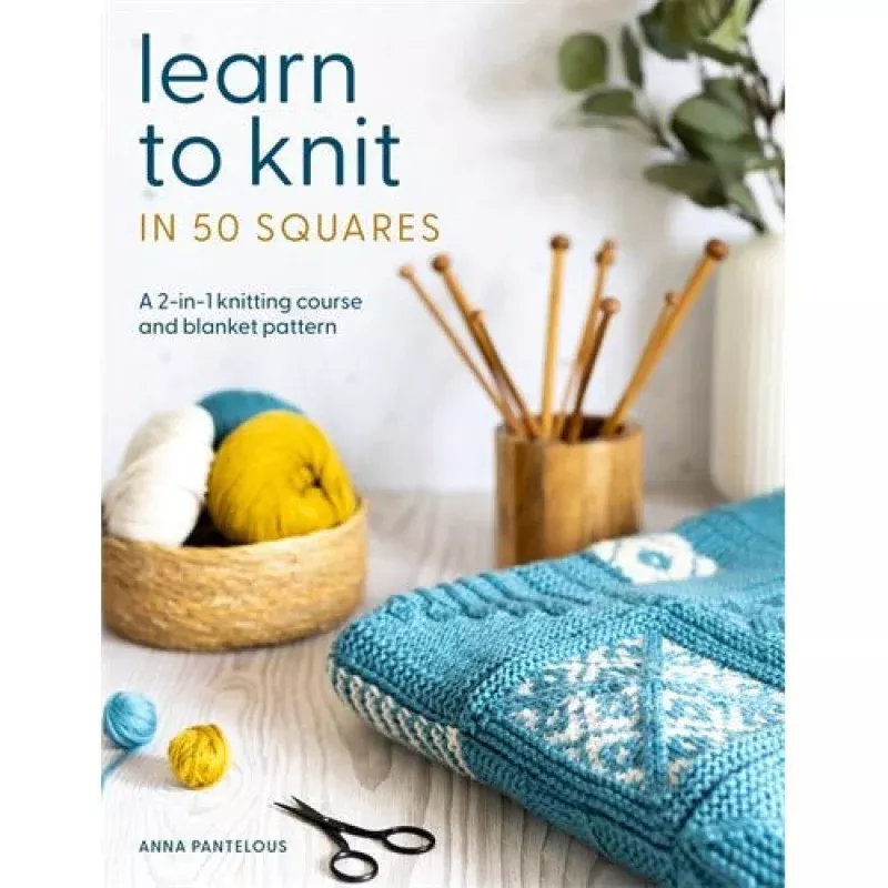 Learn to Knit in 50 Squares