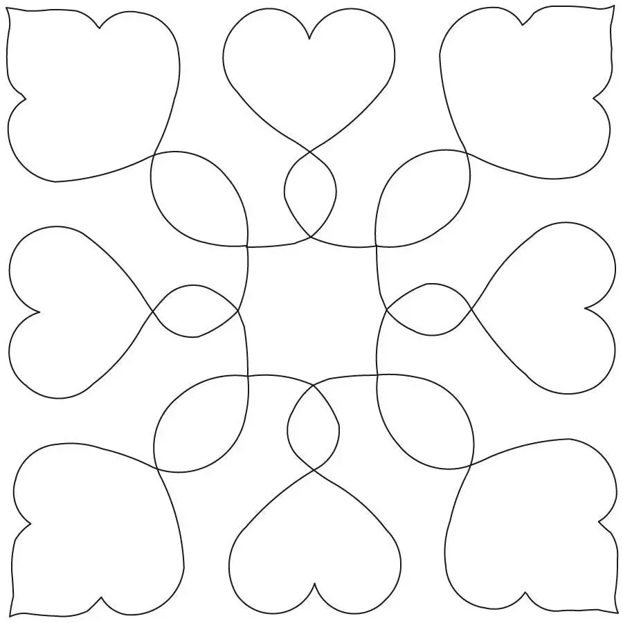 Leaves Entwined Block