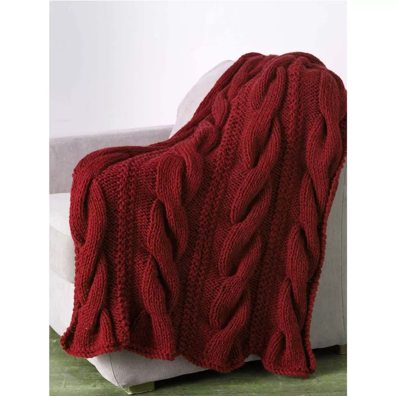 Lenox Square Knit Throw