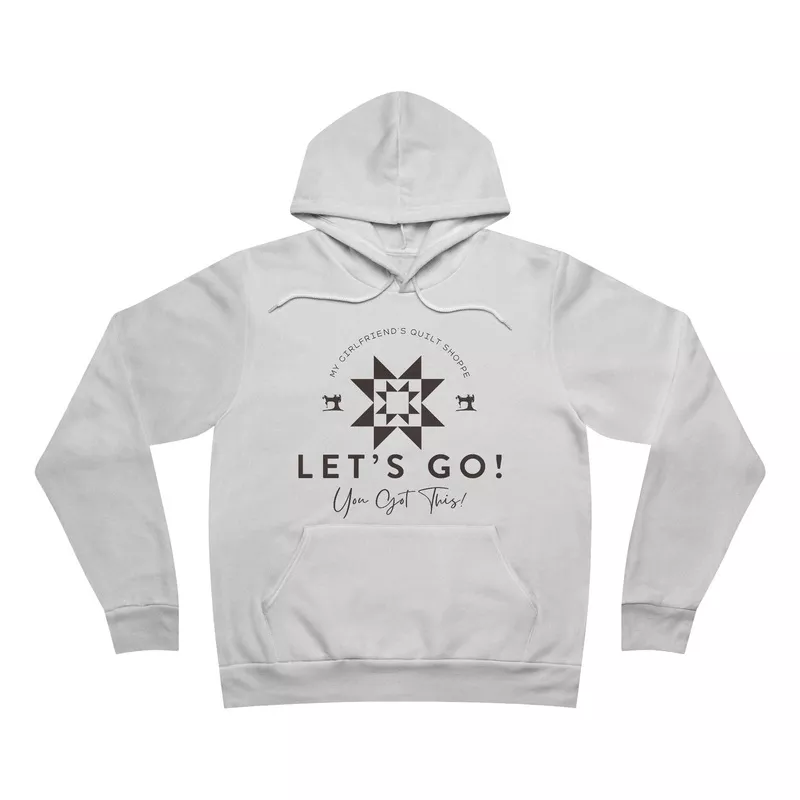 Let’s Go! Pullover Hoodie White