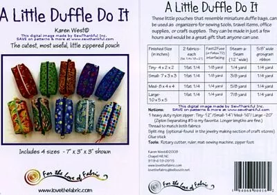 A Little Duffle Do It