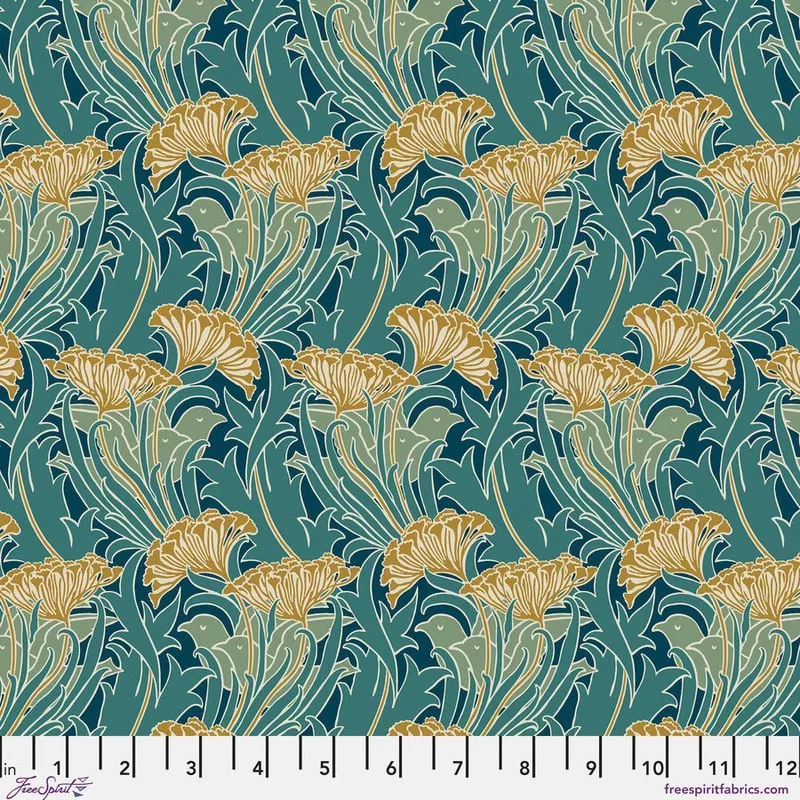Lodden: Laceflower Teal