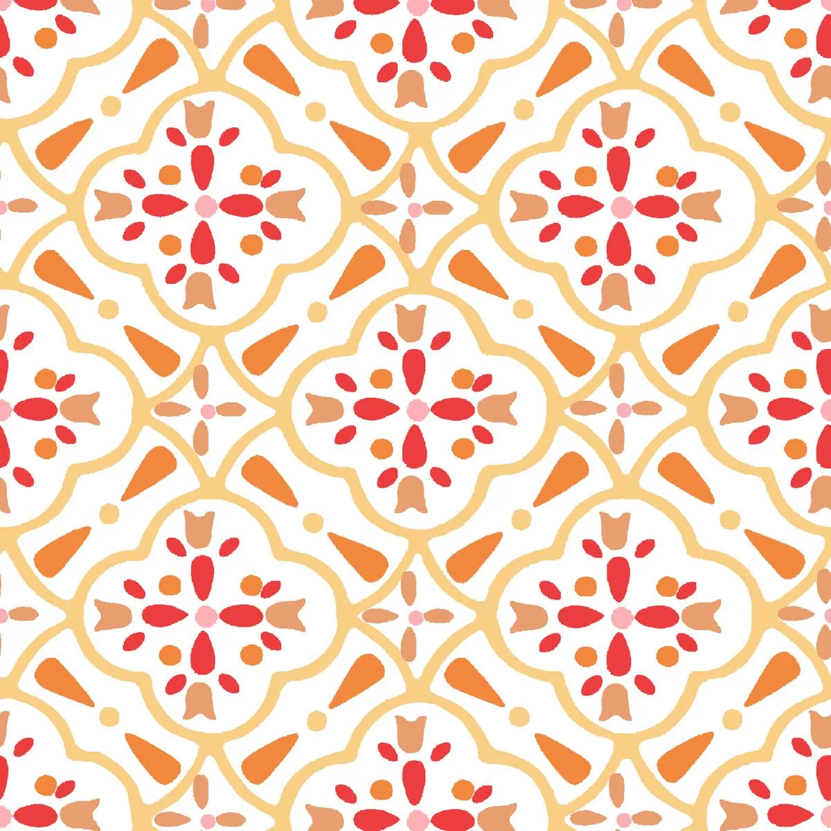 Lorient on Marigold Fabric