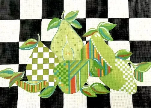 Love You More Needlepoint Designs – Pears