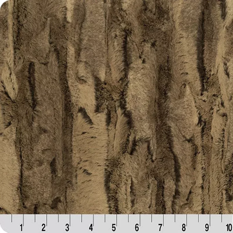 Luxe Cuddle Forest Fox Chestnut 58" - 60" Fabric per yard