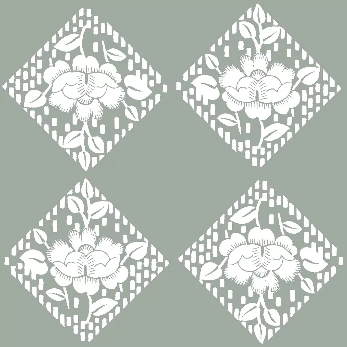 Lyon on Laurel Green Fabric