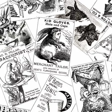 Mad Masquerade Card Toss White