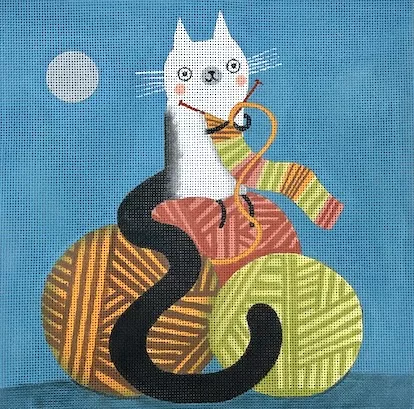 Maggie Co. – Knitting Kitty