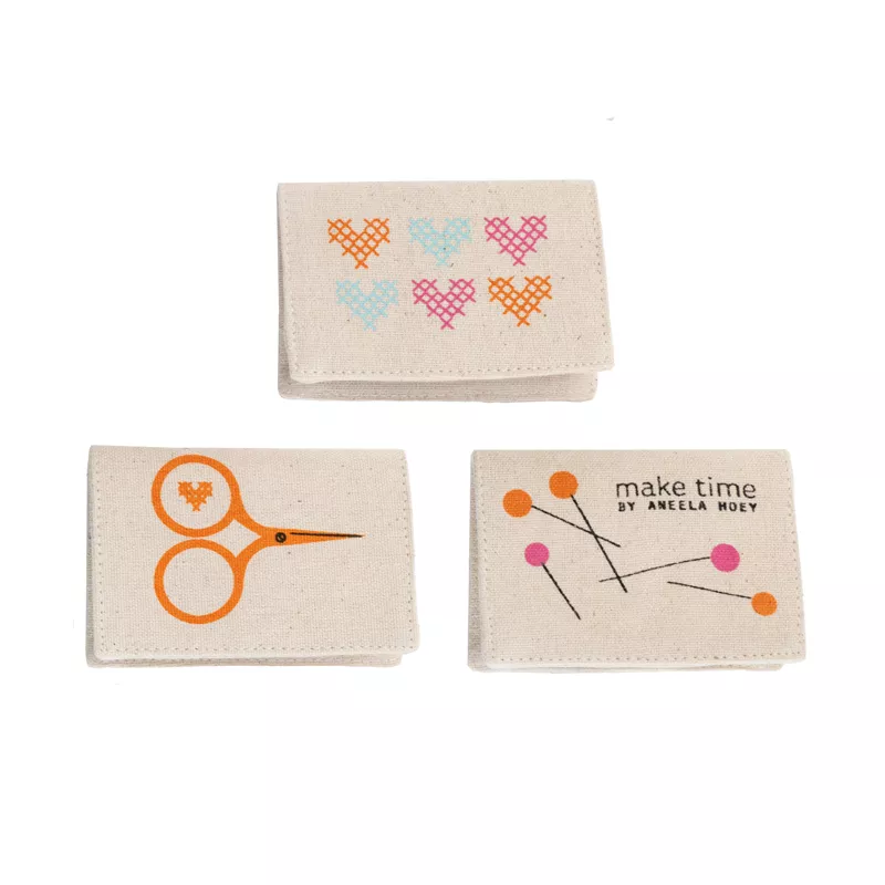 "Make Time" Small Needle Case (Aneela Hoey)