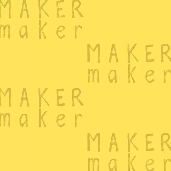 Maker Maker Linen/Cotton - Yellow