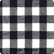 Mammoth Flannel - White & Black