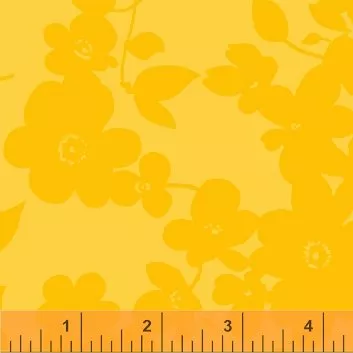 Medium Floral - Gold - Spin - Whistler Studios