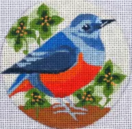 Melissa Prince Designs – 4″ Blue Rockthrush