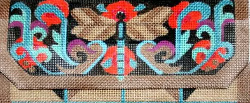 Melissa Prince Designs – Dragonfly Folded Clutch