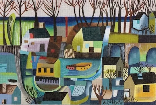 Melissa Shirley Needlepoint – Tiny Town