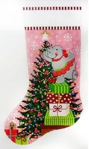 The Meredith Collection – Happy Hippo Stocking