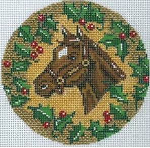 The Meredith Collection – Thoroughbred with Holly Ornament