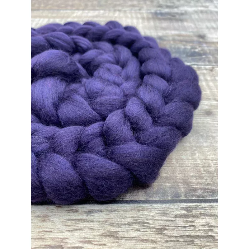 MERINO TOP: Damson
