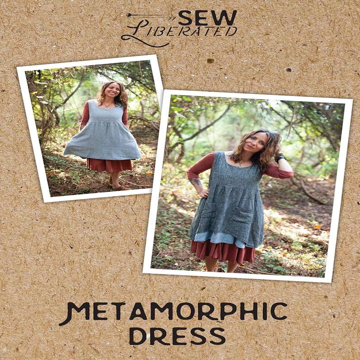 Metamorphic Dress Sewing Pattern by Meg McElwee