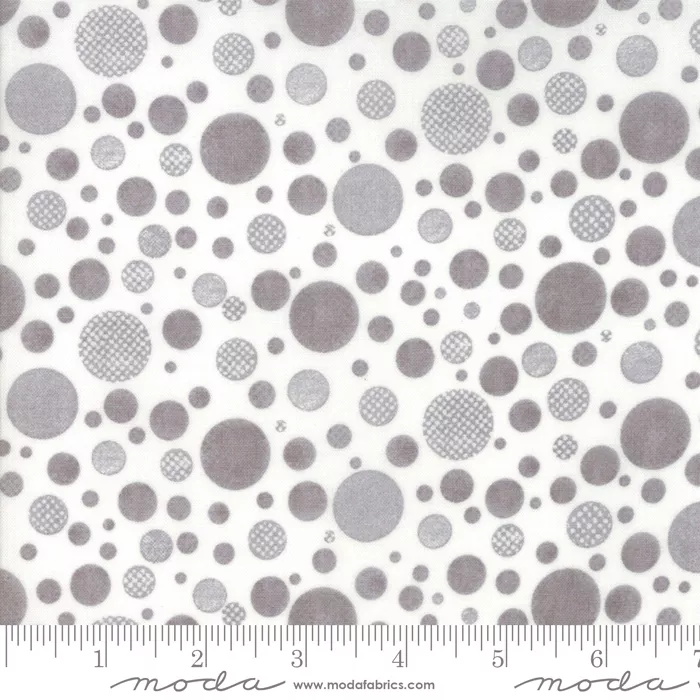 Metropolis Dollop Fog Yardage