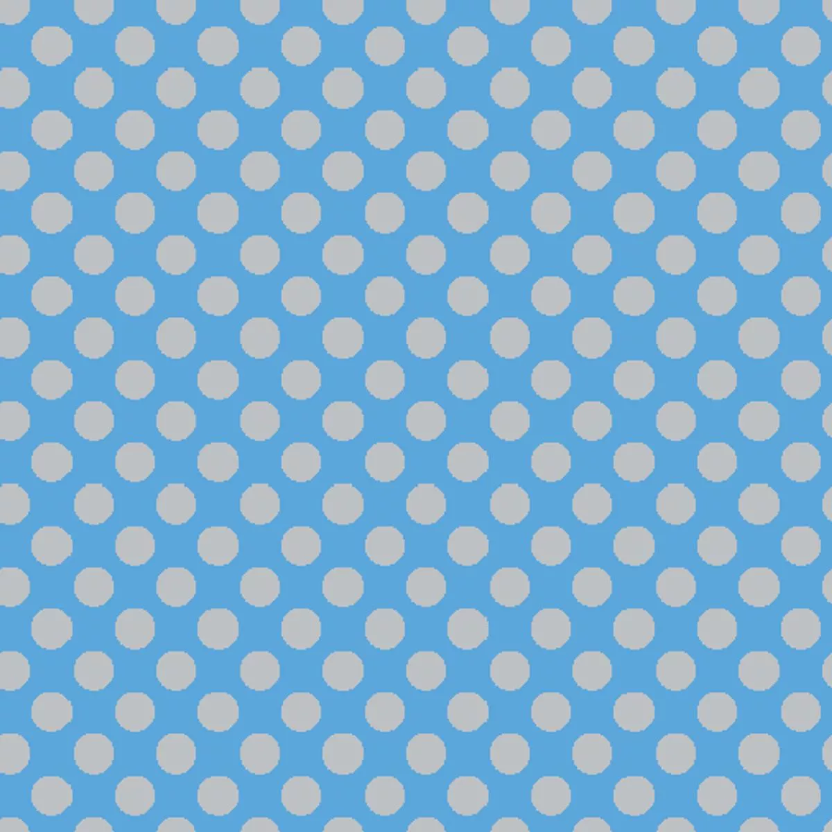 Mini Dots on Blue & Gray Fabric