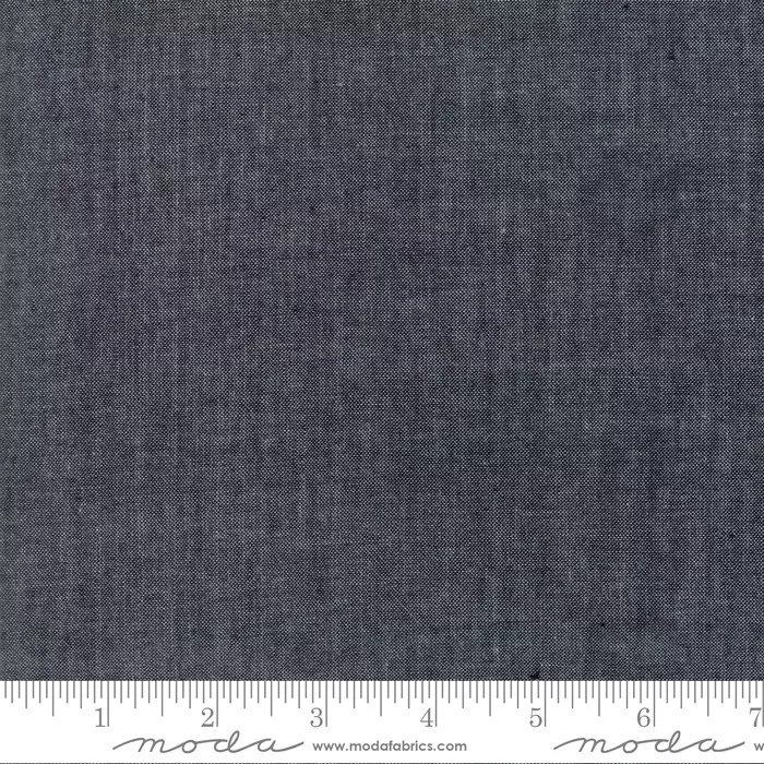 Moda Chambray - Black Yardage