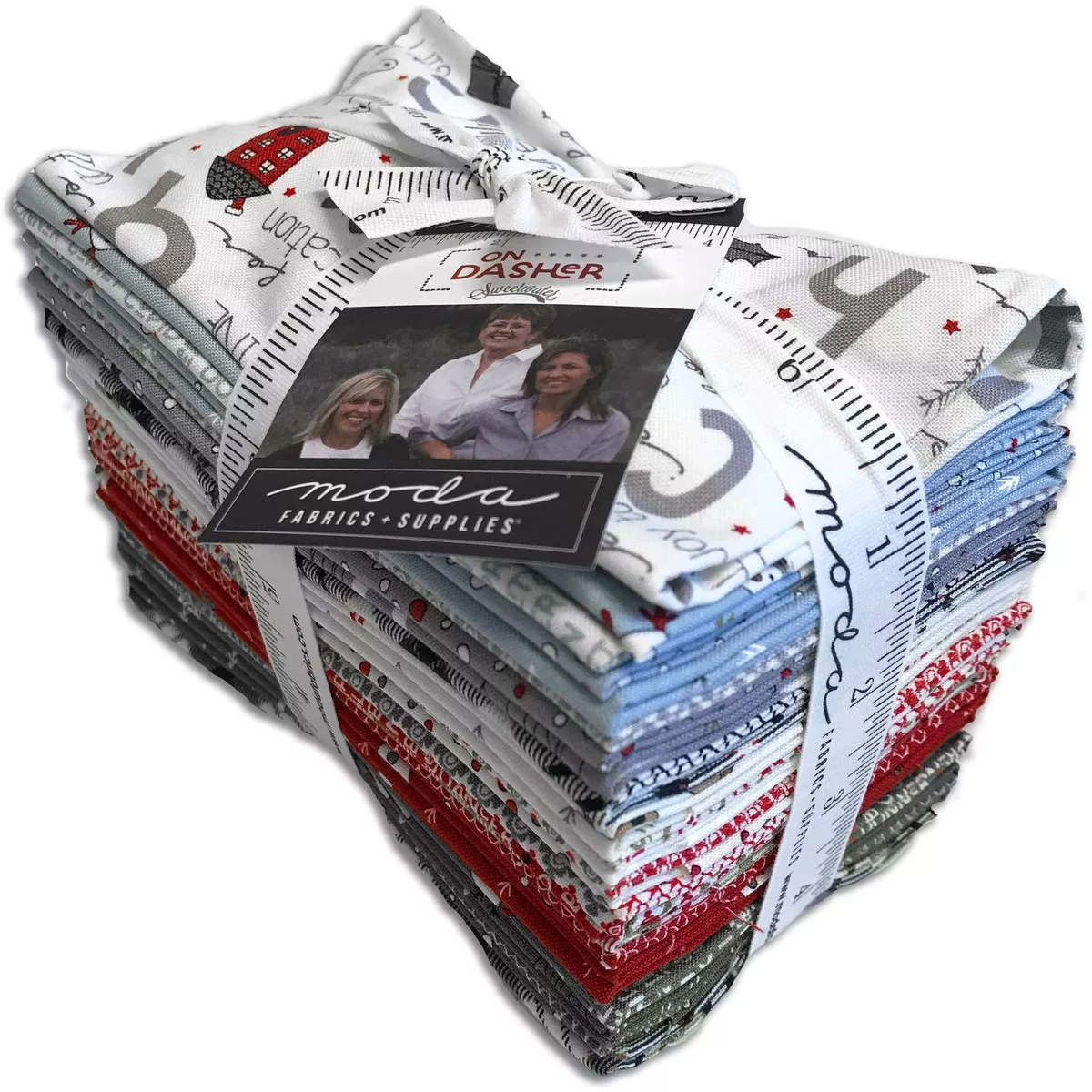 Moda Pre-Cut 32 Piece Fat Eighth Bundle – On Dasher