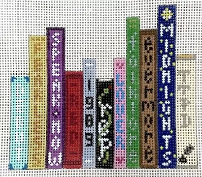 Mopsey Designs -The Book Canvas – Pop Album Stack