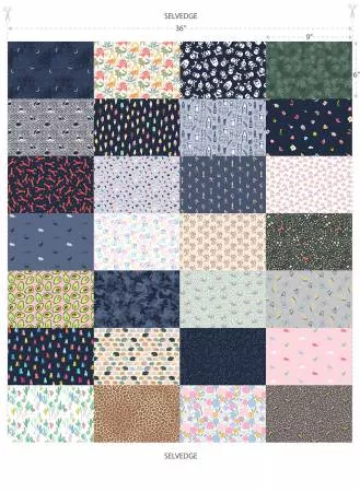 Motley Crew Panel (36")/Multi Panel(Dear Stella) (Panel 36)