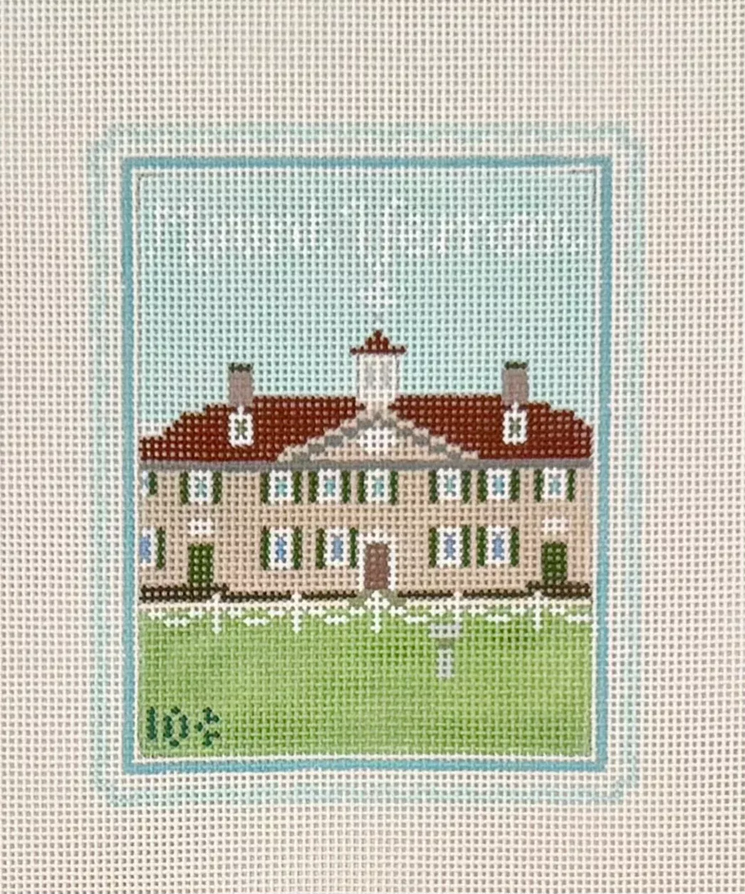 Mount Vernon Travel Stamp