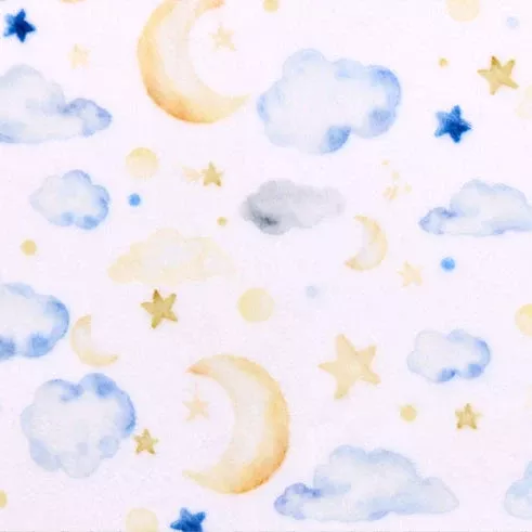 Multi Lil Moonbeams Cloud Cuddle 58/60" Fabric Per Yard