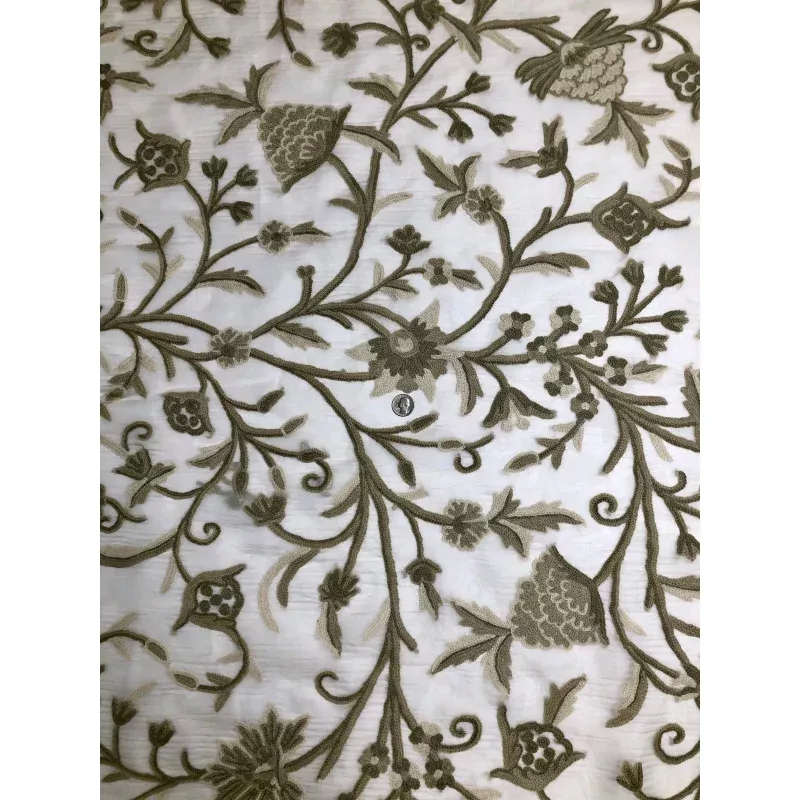 Multicolor Crewel KF-060 Fabric
