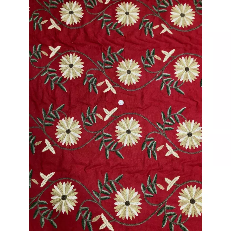 Multicolor Crewel KF-063 Fabric