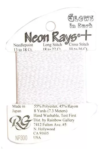 Neon Rays Plus | NP300 White Glow in the Dark