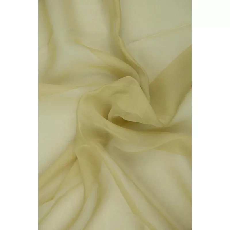 New Wheat Silk Chiffon Fabric
