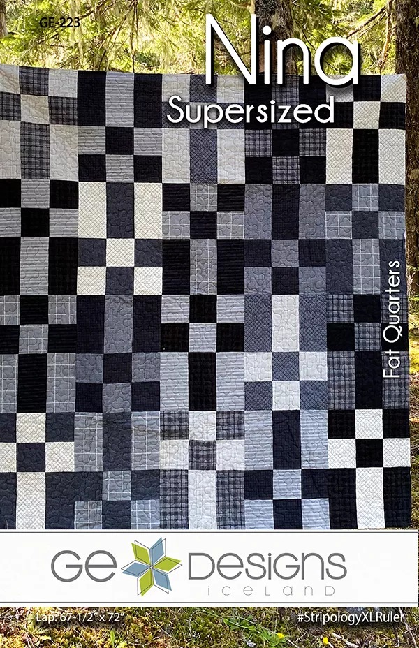 Nina Supersized Quilt Pattern (GE Designs)