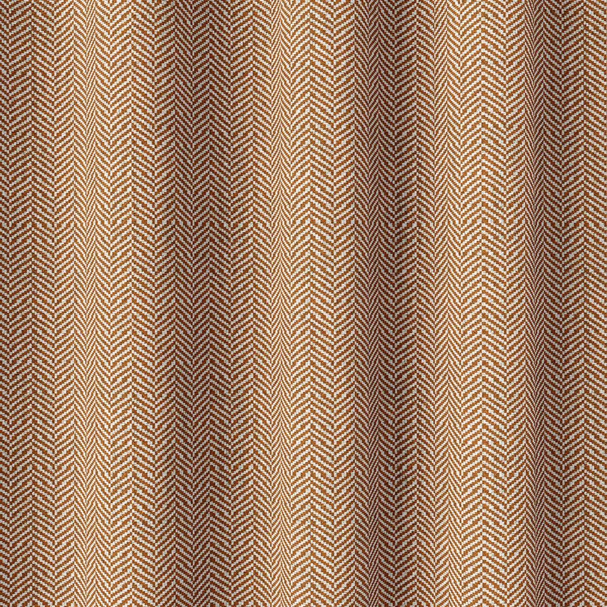 ‘Nomadic’ Fabric by the Yard (Orange/ White)
