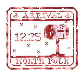North Pole Passport Stamp