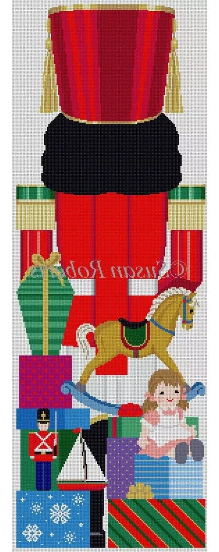 Nutcracker With Toys Back 30"