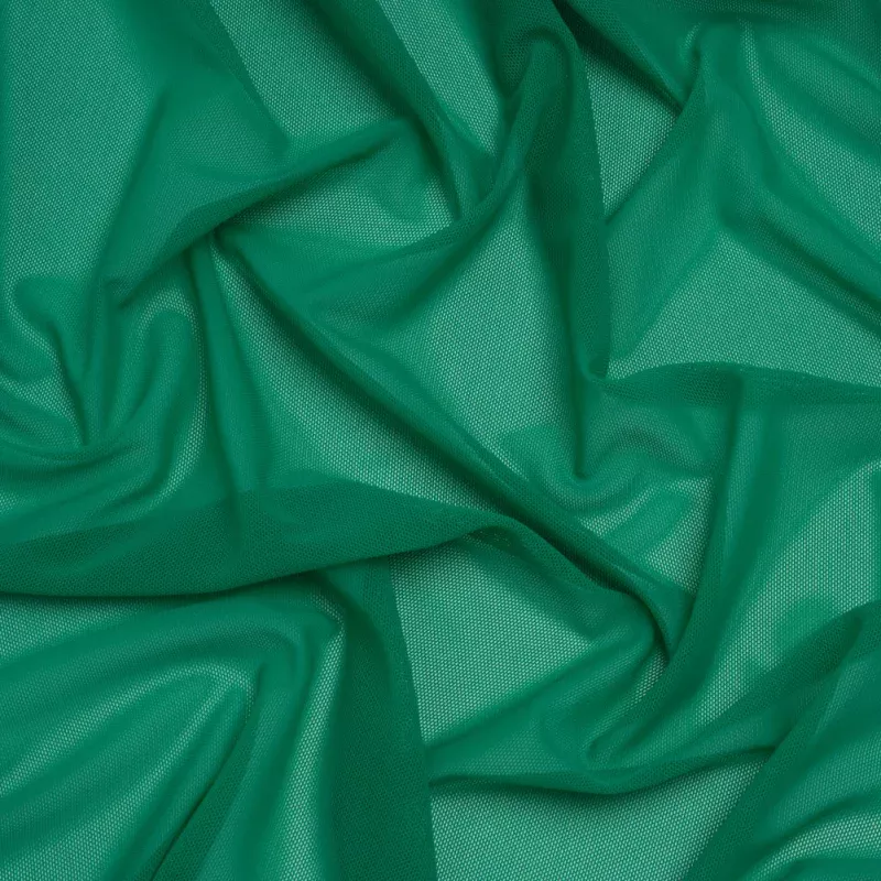 Nylon Stretch Mesh – Kelly Green – Bernetta Collection