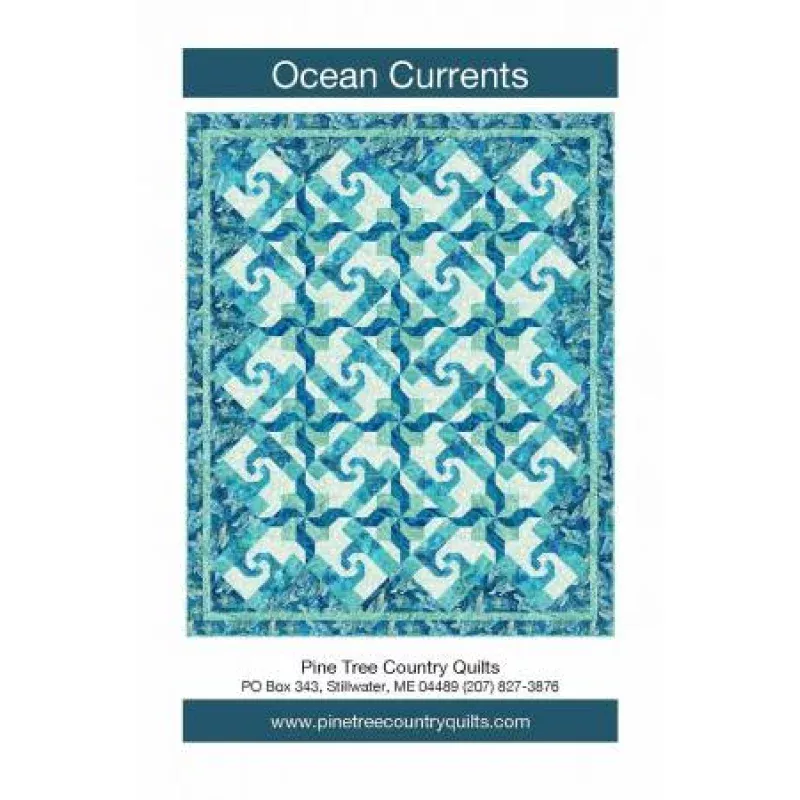 Ocean Currents Quilt Pattern