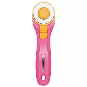 Olfa 45mm Splash Pink Rotary Cutter