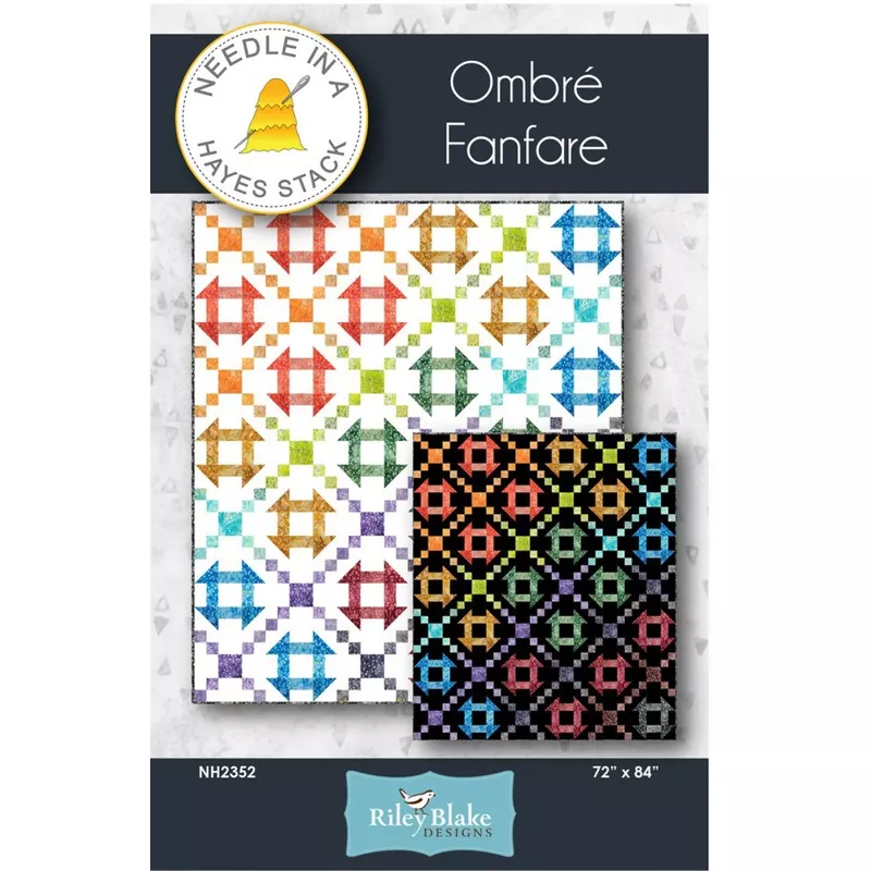Ombre Fanfare Quilt Pattern
