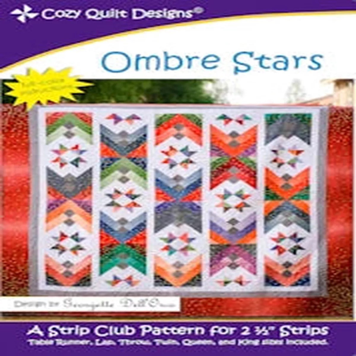 OMBRE STARS – Cozy Quilt Design Pattern