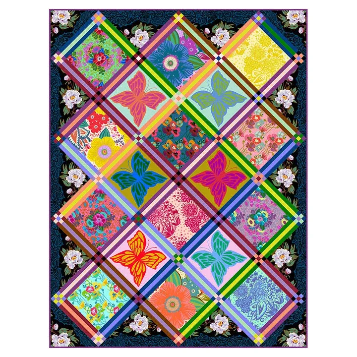 Overdressed Quilt Kit With Pattern by Anna Maria