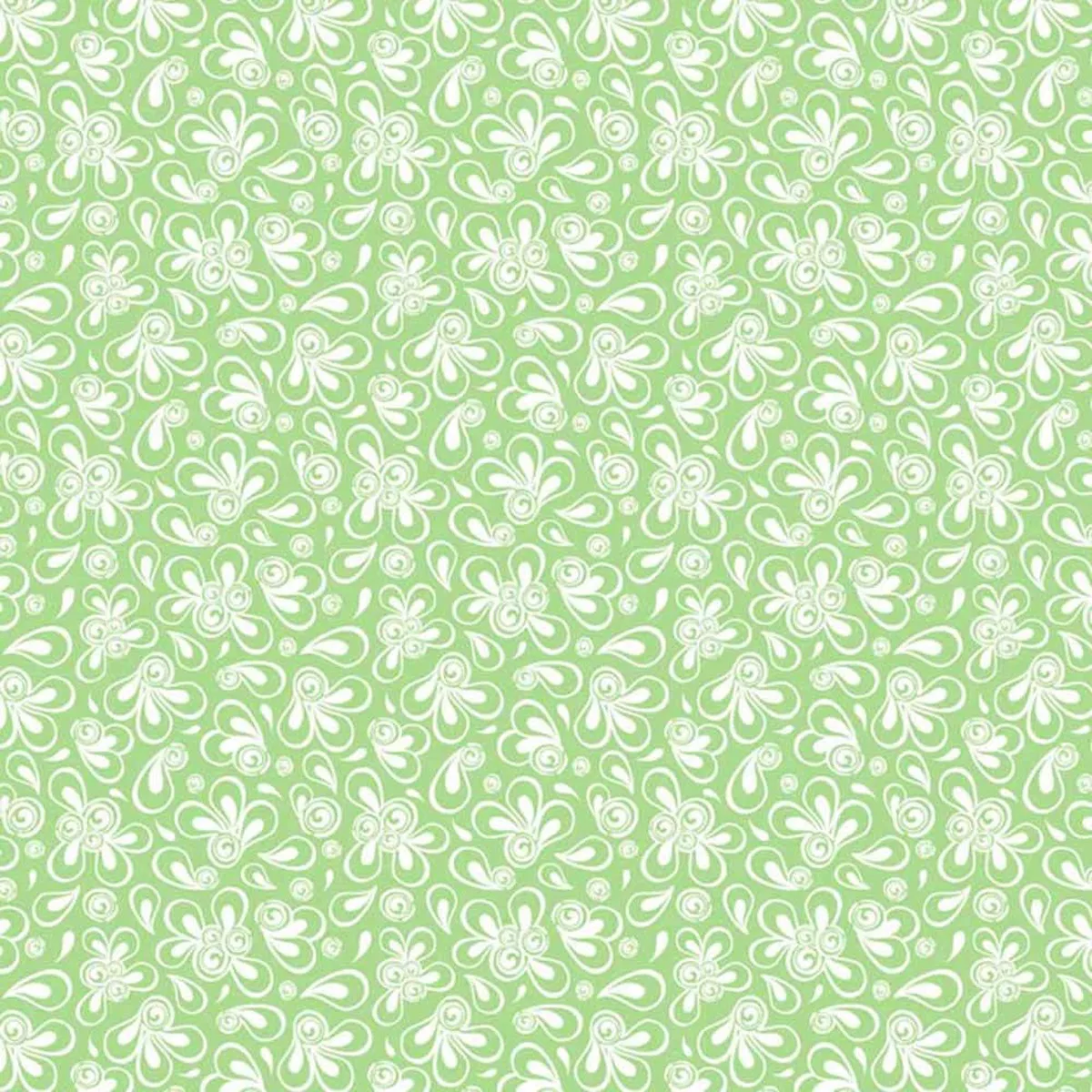 P&B Textiles – Whimsy by Heather Dutton – Mod Swoop – Green – Yardage