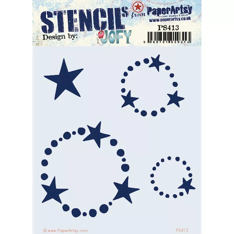 PaperArtsy JOFY Stencil ps413*