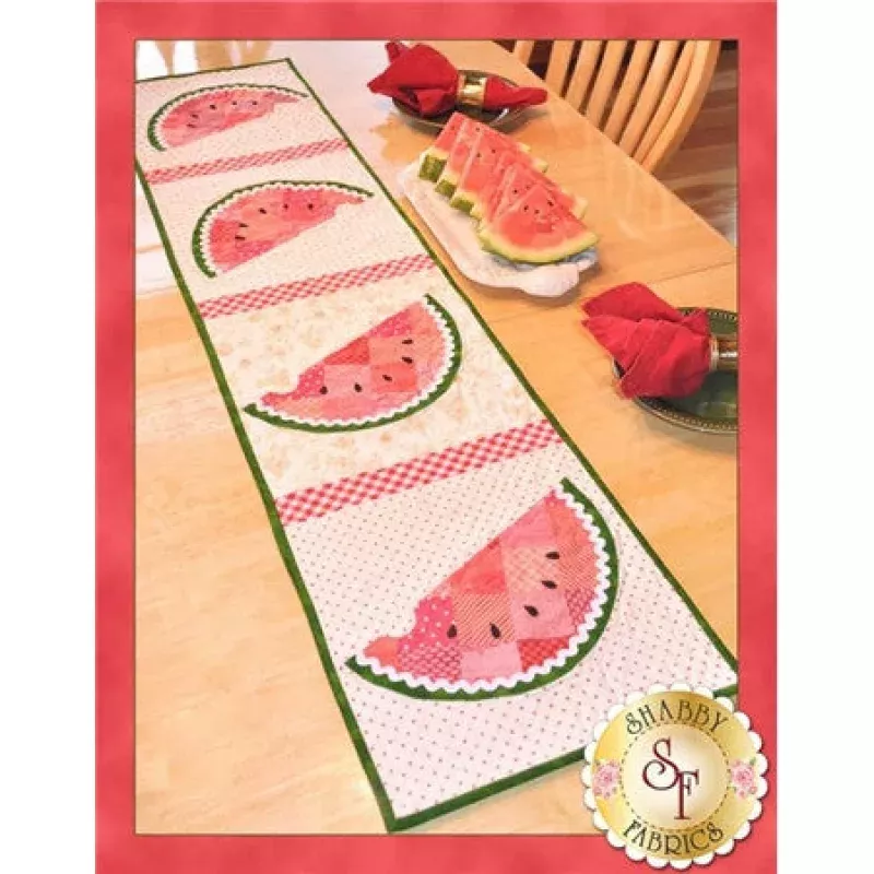 Patchwork Watermelon Table Runner