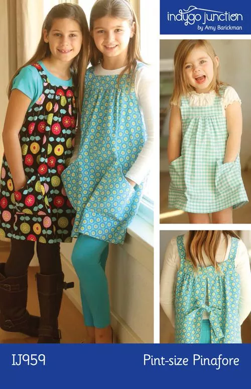 Pint-size Pinafore pattern (Indigo Junction)