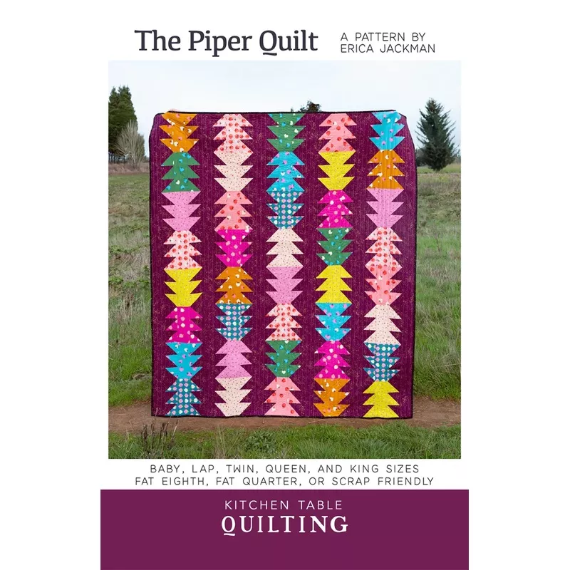 The Piper Quilt Pattern by Kitchen Table Quilting